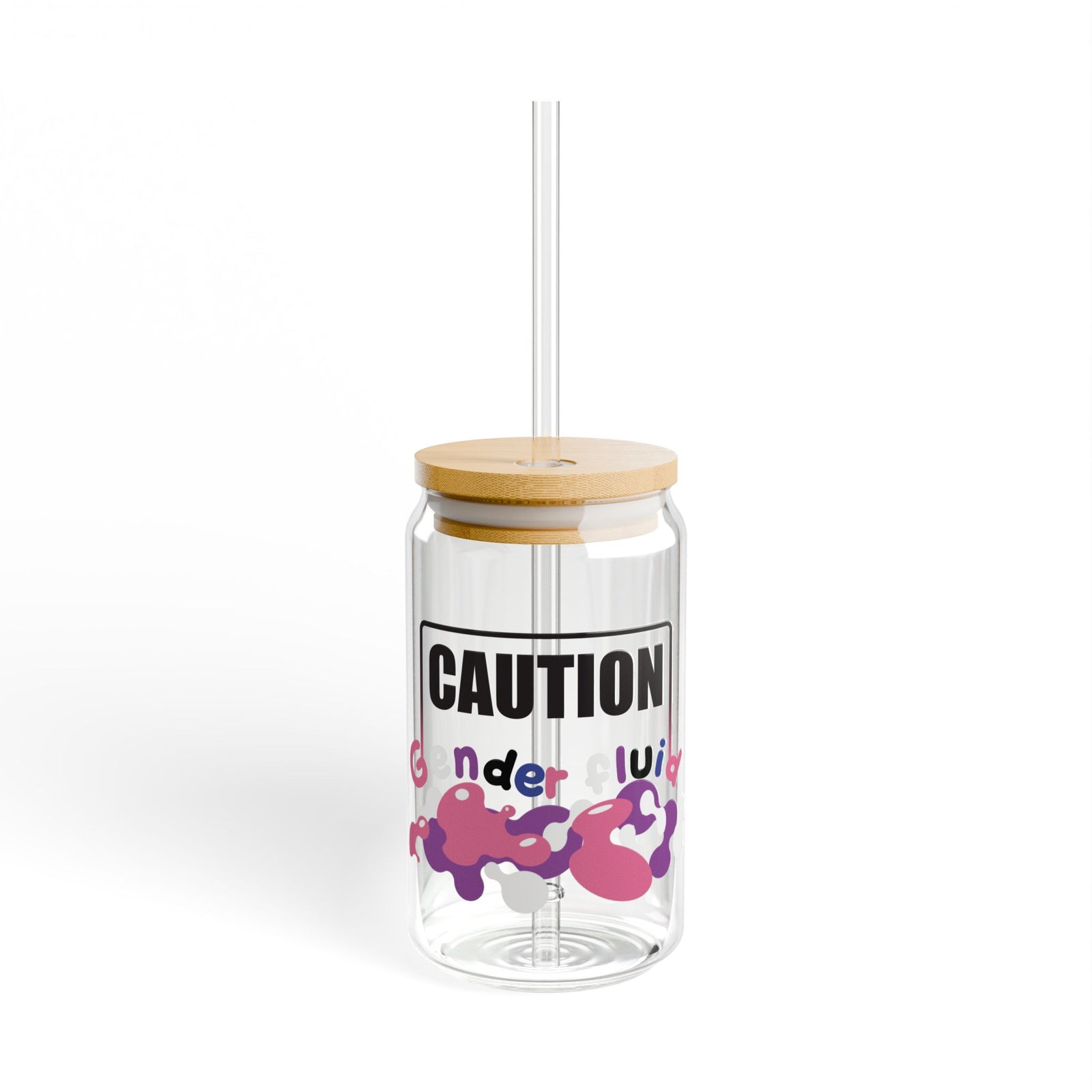 Gender Fluid - Sipper Glass
