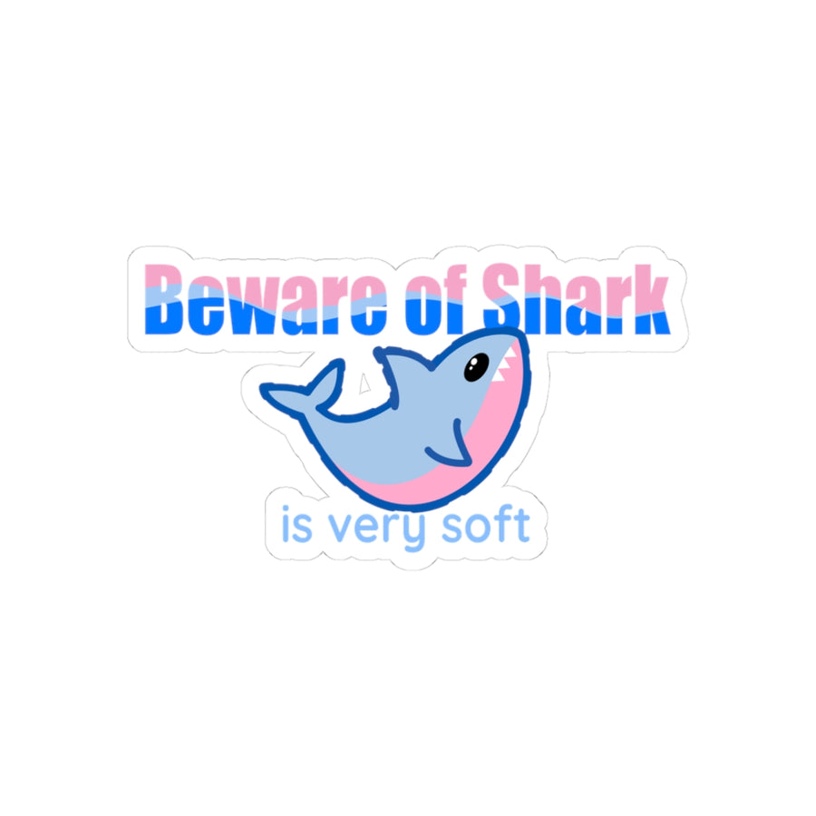 Beware of Shark - Sticker