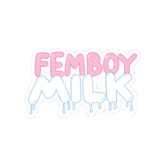 Femboy Milk - Sticker
