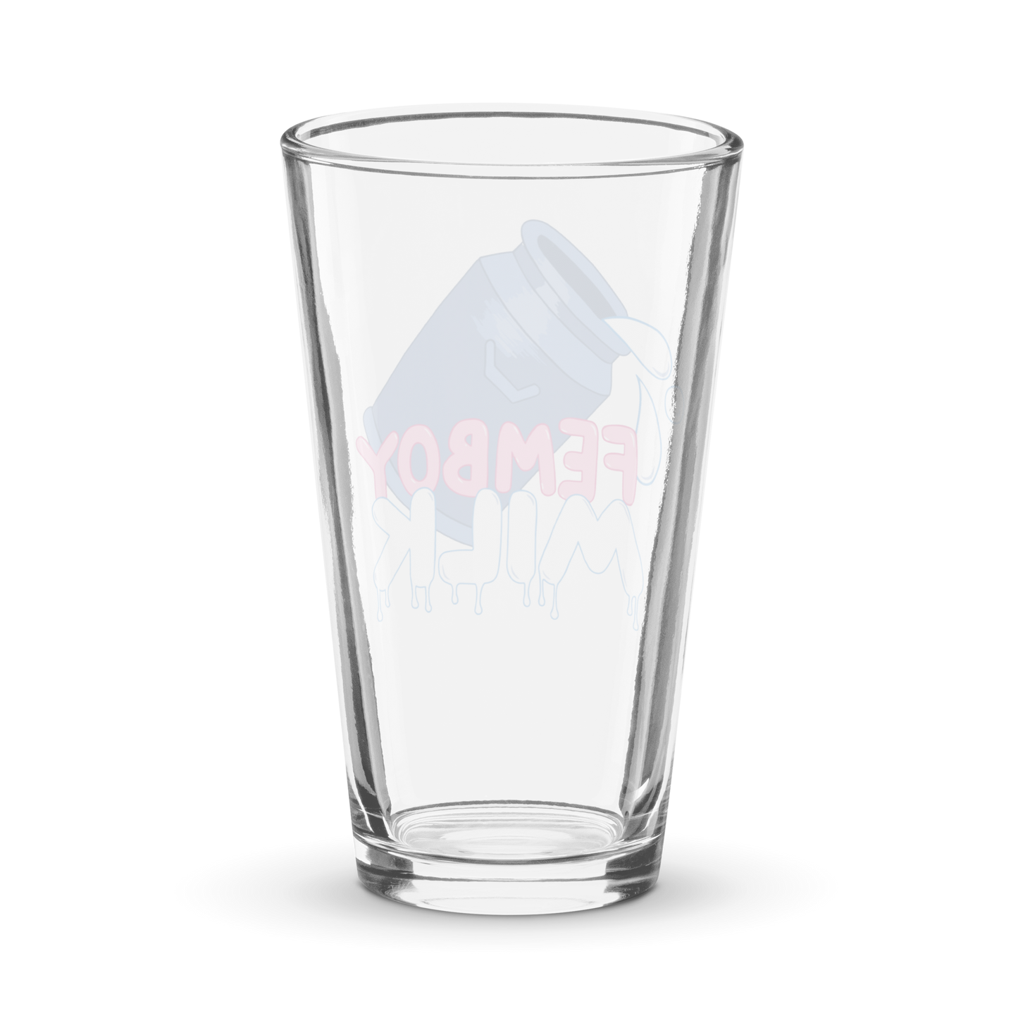 Femboy Milk Pint Glass