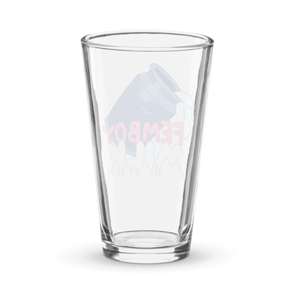 Femboy Milk Pint Glass